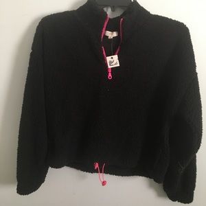 Ultra Flirt Sherpa sweater really cute